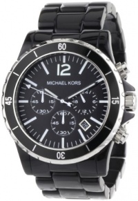 Men's Black Acrylic Watch [Watch] Michael Kors