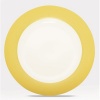 Noritake Colorwave Mustard Rim Dinner Plate