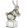 Swarovski Crystal Figurine #1046179, Zodiac Rabbit, New 2010