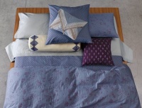 Calvin Klein Home Studio Jodhpur Kanako King Quilt - Lapis