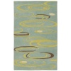 Surya Naya NY-5054 Pools Area Rug - Spa Blue/Lime Size - 8 x 11 ft.