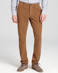 In brushed cotton, Jack Spade's ultra-soft moleskin pants lend comfortable style for both work and weekend.