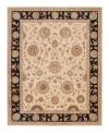 A great contrast to wood floors, this light-toned area rug dresses your home with warm beige color and delightful floral designs. Inspired by the opulent look and feel of Persian rugs, this gorgeous Nourison 2000 piece features a durable handcrafted construction that is sure to bring long-lasting allure to your home.