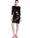 As U Wish Junior's Sequin Dress,Black,Medium