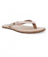 UGG Australia Women's Ally Flip Flops, 11, Champagne