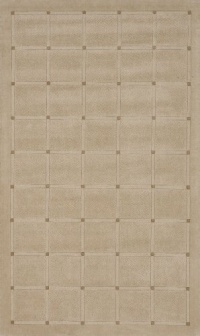 Area Rug 3x5 Rectangle Contemporary Oatmeal Color - Momeni Metro Rug from RugPal