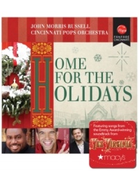 The new soundtrack to the season, Home for the Holidays boasts spirited renditions of Deck the Halls, Sleigh Ride and more holiday classics performed by the Cincinnati Pops Orchestra with John Morris Russell.