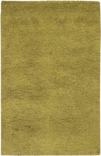 Area Rug 3x5 Rectangle Shag Lime Color - Surya Metropolitan Rug from RugPal