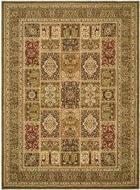 Area Rug 3x5 Rectangle Traditional Green - Green Color - Safavieh Lyndhurst Rug from RugPal