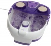 Conair FB52 Cord Reel Massaging Jet Footbath, Purple and White