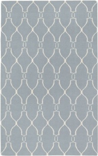 Area Rug 5x8 Rectangle Transitional Sky Color - Surya Fallon Rug from RugPal