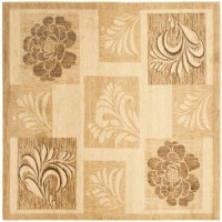 Area Rug 6x6 Square Traditional Ivory - Multi Color Color - Safavieh Lyndhurst Rug from RugPal