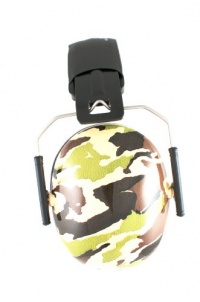 Baby Banz Hearing Protector Earmuffs, Camo Green