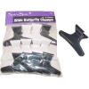 Soft'n Style Large Butterfly Clamps, 12 Count