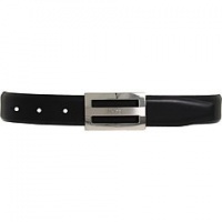 Hugo Boss Mens Benson Belt, Black, 32