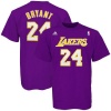 Kobe Bryant adidas Purple Name and Number Los Angeles Lakers T-Shirt