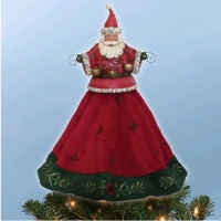 Jim Shore Santa Christmas Tree Topper