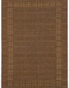 Lanai Brown / Beige Contemporary Rug Size: 3'7 x 5'6