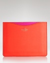 Yes, le geek can be chic. Case in point: this kate spade new york iPad sleeve, which features a slim profile, styled in coolly color blocked leather.