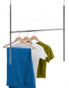 Honey-Can-Do HNG-01816 Chrome Adjustable Hanging Closet Rod