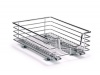 Household Essentials Sliding Chrome Cabinet Organizer, 11-1/2-Inch by 17-3/4-Inch