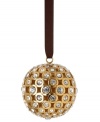 Disco is anything but dead this holiday, alive and well within the gold-plated Lady Marmalade ornament from kate spade new york. A soon-to-be annual favorite.