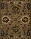 Area Rug 2x3 Rectangle Transitional Mocha Color - Surya Basilica Rug from RugPal