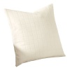 Sure Fit 175031362G_IVRY Stretch Squares Pattern Throw Pillow, 18-Inch, Ivory