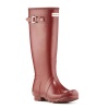 New Hunter Original Tall Gloss Merlot Ladies UK 7 / US 9