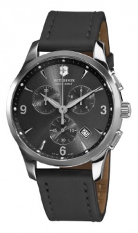 Victorinox Swiss Army Men's 241479 Alliance Black Chronograph Dial Watch