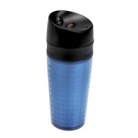 OXO Good Grips Plastic LiquiSeal Travel Mug, Textured Blue