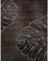 Nourison Expressions Rug, Brown/Blue, 5' 3 x 7' 5