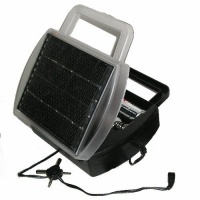 Solar Powered Battery Charger Charges 4 D, C, AA and AAA Batteries