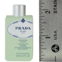 PRADA INFUSION D'IRIS by Prada for WOMEN: EAU DE PARFUM .27 OZ MINI (note* minis approximately 1-2 inches in height)