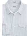 Calvin Klein Sportswear Men's Longsleeve Stripe Dobby Shirt