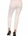 Women's J Brand Mid Rise Capri Jean in Creamy White Size 30