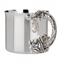 Reed & Barton Silver Plate Giraffe  Baby Cup