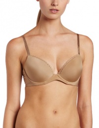 Calvin Klein Women's Seductive Comfort Customized Lift Bra,Dune,34 B