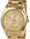 Tommy Hilfiger Women's 1781278  Casual Sport Gold-Plated 3-Hand Watch