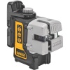 DEWALT DW089K Self Leveling 3 Beam Line Laser, Black