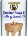 Howard BBB012 12-Ounce Butcher Block and Cutting Board Oil