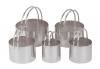 Fox Run 5-Piece Stainless Steel Biscuit Cutter Set