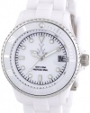 Toy Watch Men's FLS08WH Mini Plasteramic White Dial and Bracelet Watch