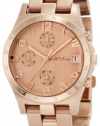 Marc by Marc Jacobs Women's MBM3074 Henry Classic Chronograph Rose Gold Watch