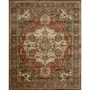 Nourison Rugs Jaipur Collection JA36 Red Round 6' x 6' Area Rug