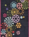 Momeni Lil Mo Falling Flowers Rug, Black, 3' x 5'