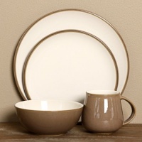 Denby 16-Piece Truffle Dinnerware Set, Service for 4