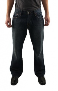 Lucky Brand Jeans Men's Style: Slim Bootleg Lowrise Dark Colored