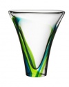 Verde Vase in Green