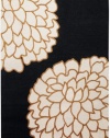 Area Rug 2x3 Rectangle Contemporary Black-Gold Color - Surya Artist Studio Rug from RugPal